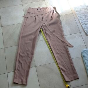 Express paperbag pants with cute tie waist